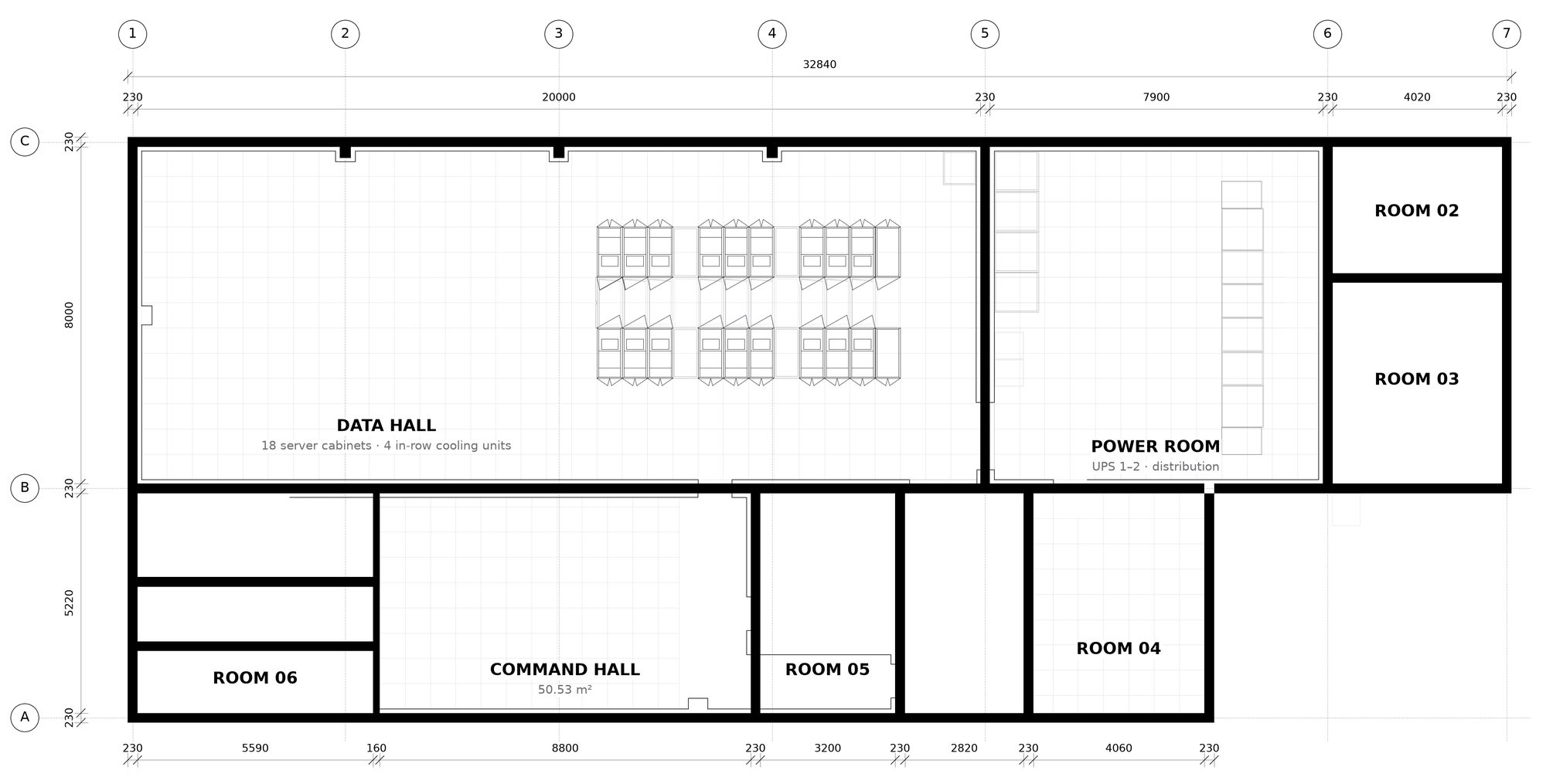 Phase 2 DR centre overall layout